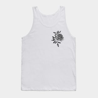 Black Rose Tank Top